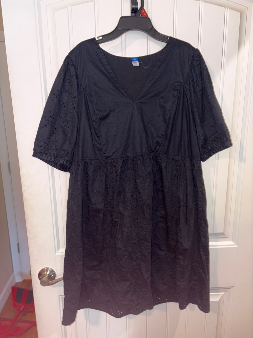 Cotton Old Navy Black Sun Dress